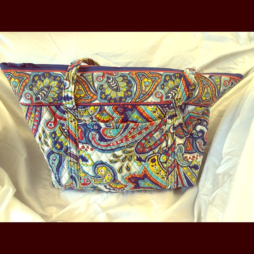 Vera Bradley Marina Paisley Tote